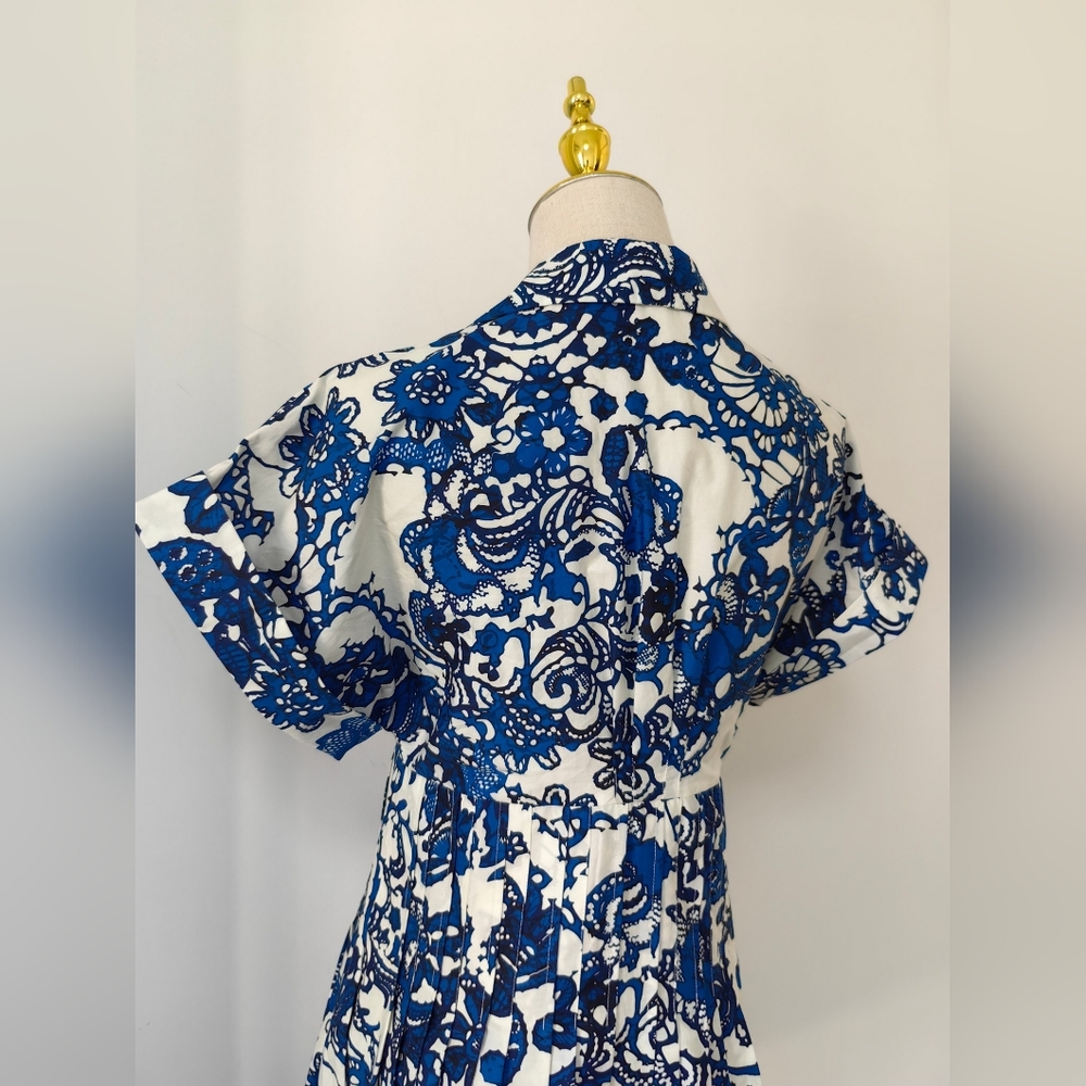 Cara cara Nash Mini Dress In Dentelle Blue - Picture 10 of 14